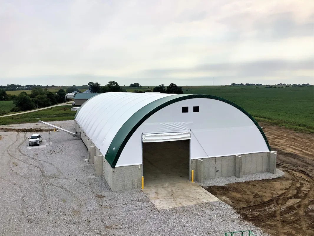 A commercial storage building is seen. Greenfield Contractors build Commercial Storage Buildings in Galesburg IL.